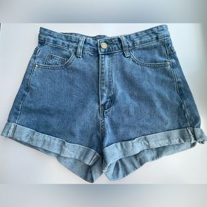 Shein Jean Shorts Size 4